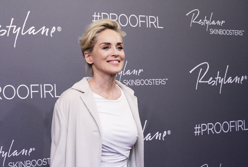 SHARON STONE AMBASSADRICE MONDIALE DE GALDERMA